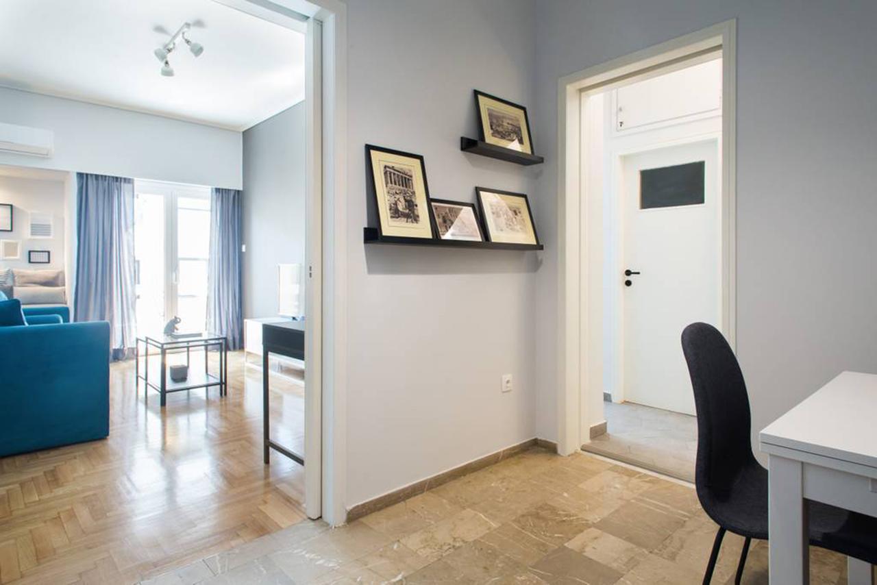 Apartamento Bright Flat Near The Acropolis By Upstreet Atenas Exterior foto